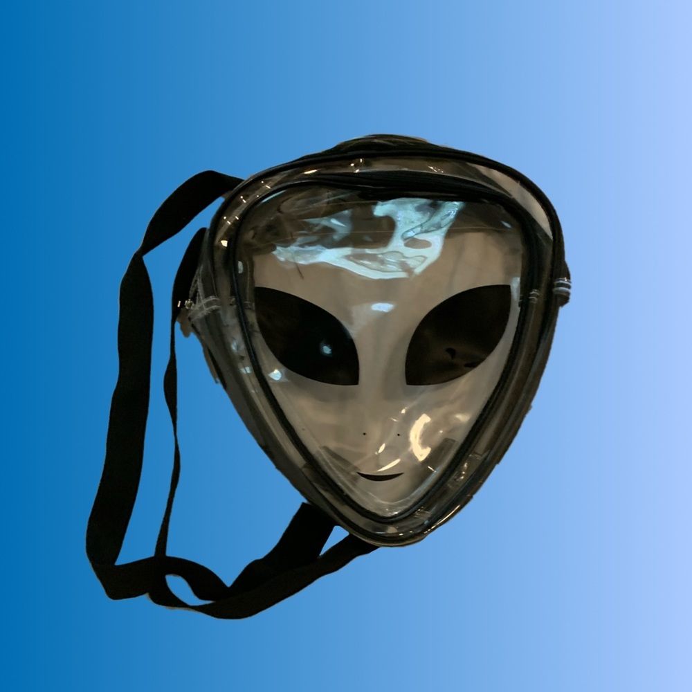 SOLD Alien 👽 Clear Backpack